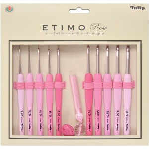 Tulip Etimo Rose - luxury #crochet hook set!