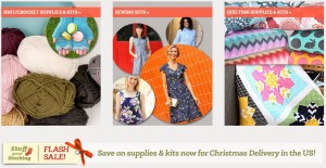 Stuff Your Stocking Sale on Craftsy - 2 days only!