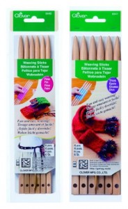 Clover Weaving Sticks - fun and portable weaving!