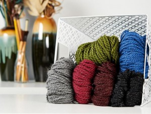Plymouth Grande Glow Yarn - chunky weight with sparkle! Love it!