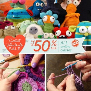 Craftsy Valentine's Day Sale! Buy now, watch at your leisure!