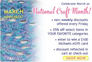 National Craft Month Sale at Leisure Arts!