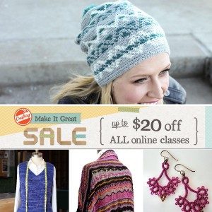 Craftsy's Make it Great Sale - shop for mom AND yourself!