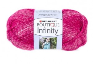 Red Heart Boutique Infinity - soft. sparkly, and fun!