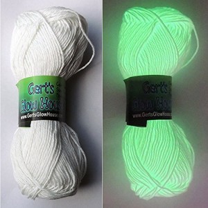 Glow in the Dark Yarn - 120 Yards per roll - Fingering Weight