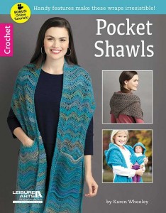 Pocket Shawls by Karen Whooley - new fun pattern book! Love pockets!!