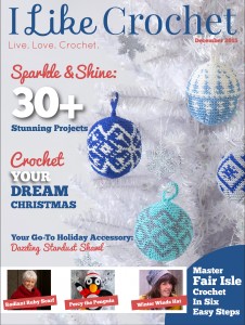 Black Friday sale at I Like Crochet Magazine - got 43% off your subscription now through 11/30/15 with this special link!