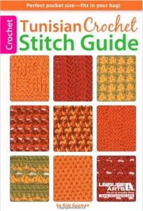 Tunisian Stitch Guide by Kim Guzman - 61 unique and original stitches in a handy pocket size!