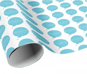 Handmade Just for You - the most special handcrafted gifts deserve a special wrapping paper!