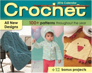 Get the 2016 Crochet Calendar for crochet fun every day of the year! Makes a great gift too! #crochet #giftideas