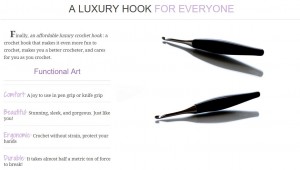 Furls Odyssey - now in smaller sizes! Such a great hook, I love using them!