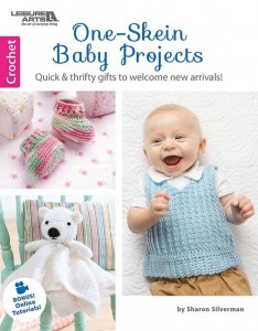 Create a quick baby gift from a single ball of yarn or a package of colorful mini-skeins!