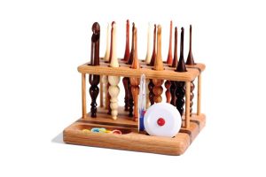 Display your gorgeous Furls Heirloom Wooden Hook Collection with this gorgeous Chetnanigans handcrafted organizer!