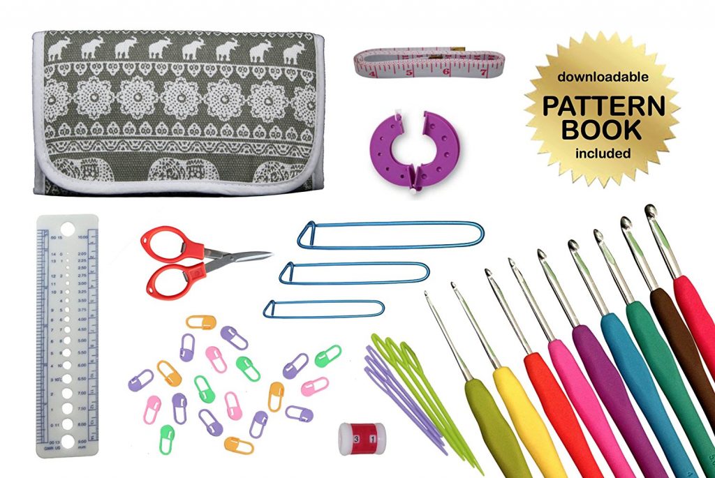 Gold Medal Crafts' 44pc Ultimate Crochet Kit