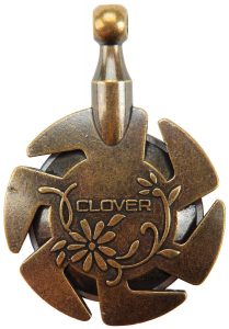 Clover Yarn Cutter Pendant - Perfect for On the Go!