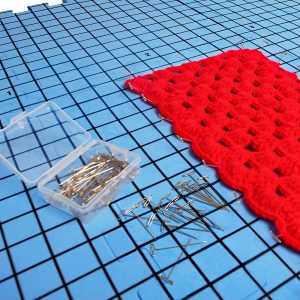 he Humble Crafter Blocking Mat set comes with 9 blocks and 100 T pins - everything you need to get started with blocking!