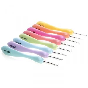 Foreveryang Crochet Hooks- 8pcs Crochet Hook Set,Ergonomic Grip