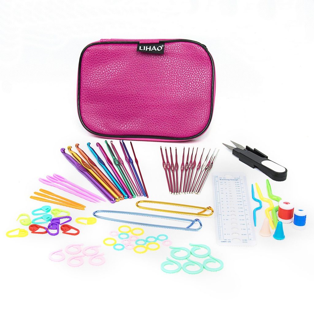 LIHAO 59 Piece Crochet Hooks