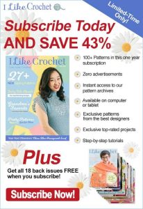 I Like Crochet Magazine 43% off!