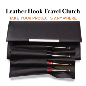 Carry your hooks in the style they deserve with the Furls Leather Hook Clutch!