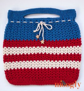 V is for Victory Tote by Moogly