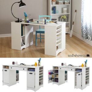 Artwork Craft Table - perfect for crafters, sewers, knitters, crocheters, and more!