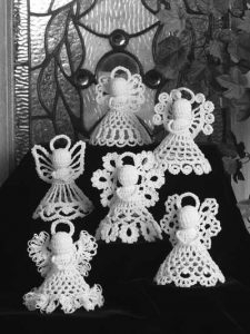Itty Bitty Angels Crochet Pattern