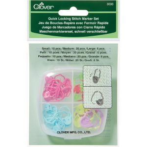 Clover Quick Locking Stitch Marker Set