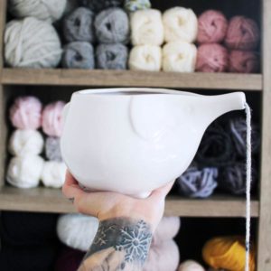 yarn bowl elephant ceramic2 grande