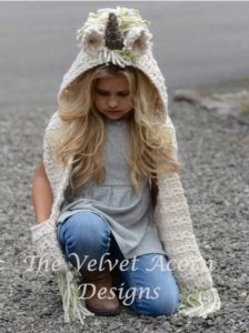 The Ulyne Unicorn Hooded Scarf