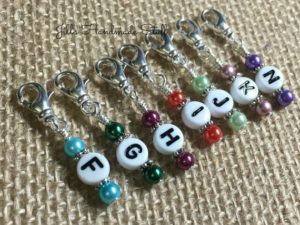 Crochet Letter Markers