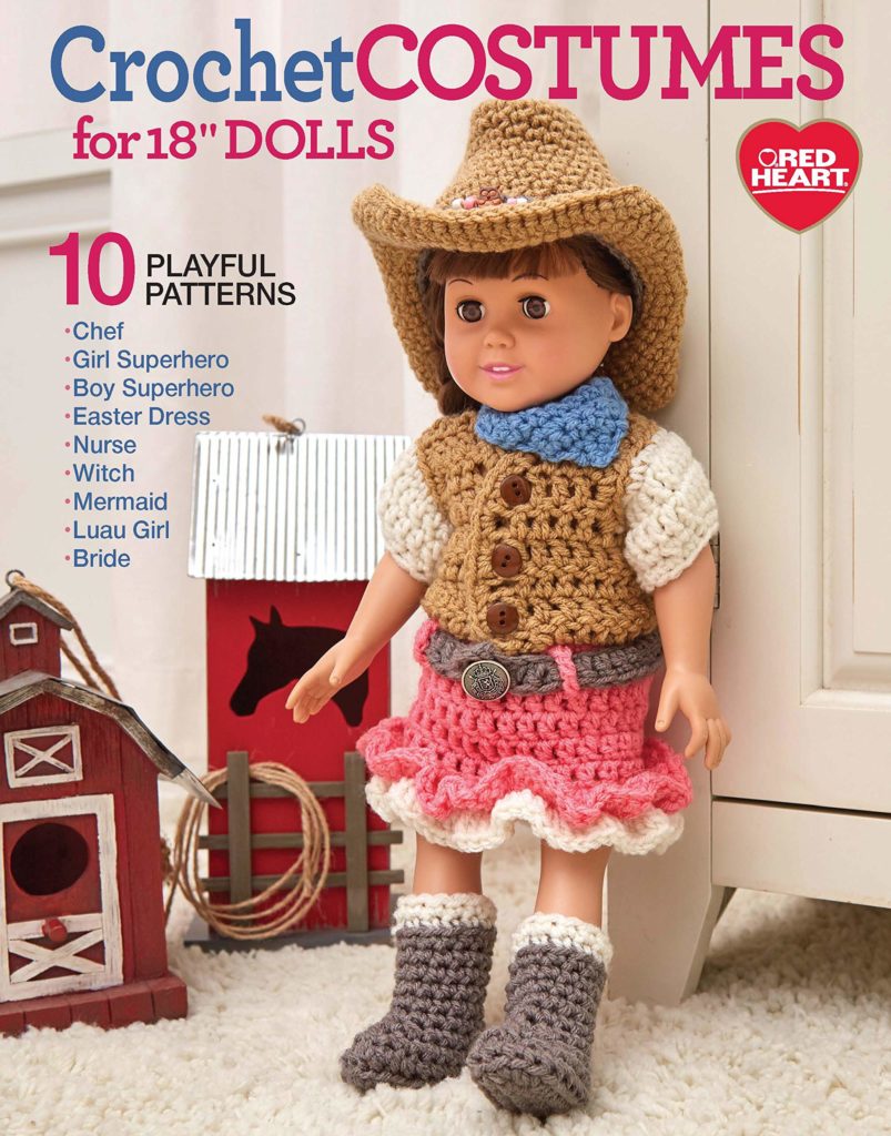 Crochet Costumes for 18' Dolls