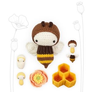 Honey Bumble Bee Poppy
