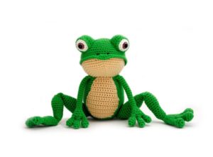 Frog - amigurumi