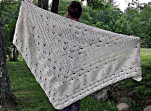Grandma's German Shells Shawl
