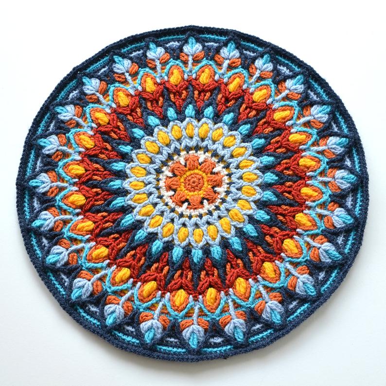 Spanish Mandala by Lilla Bjorn Crochet 1 Spanish Mandala