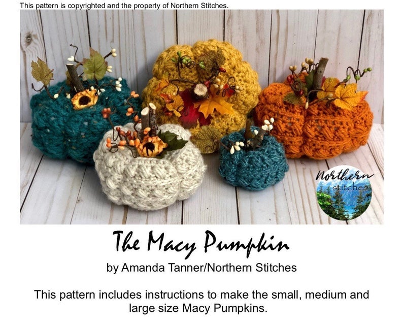 Macy Pumpkin by Northern Stitches Co 1 Macy Pumpkin