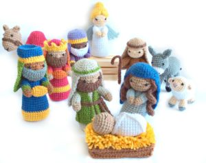 Cute Amigurumi Crochet Nativity Set