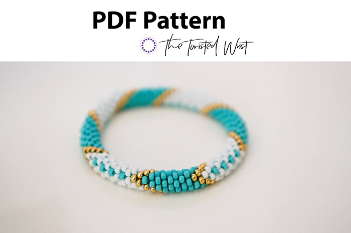 Chevron Bead Crochet Bracelet Pattern 3 Chevron Bead Crochet Bracelet Pattern