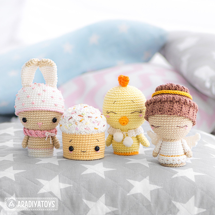 Easter Minis Set by AradiyaToys 3 Easter Minis set by AradiyaToys