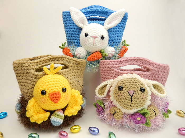 Easter Treat Bags Crochet Pattern 1 Easter Treat Bags Crochet Pattern