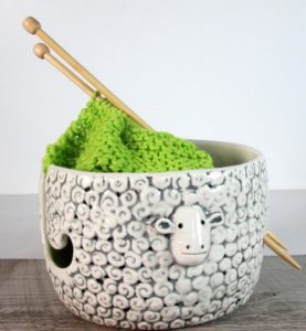 Sheep Yarn Bowl