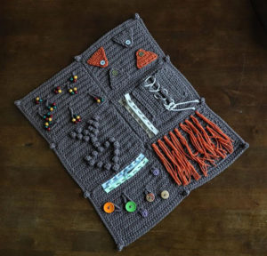 Crochet Fidget Blanket Pattern