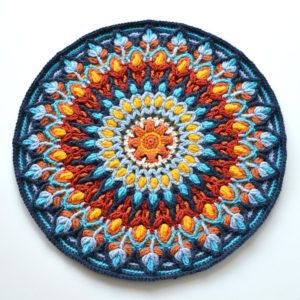Spanish Mandala crochet pattern by Lilla Bjorn Crochet