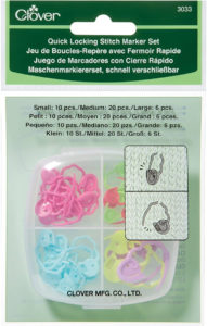 Quick Locking Stitch Marker Set from Clover