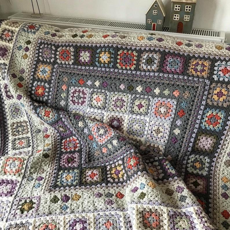 Beach Walk Blanket Crochet Pattern
