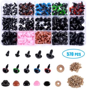 Plastic Safety Eyes and Noses