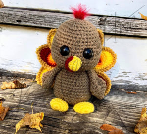 Nugget the Thanksgiving Turkey Crochet Pattern