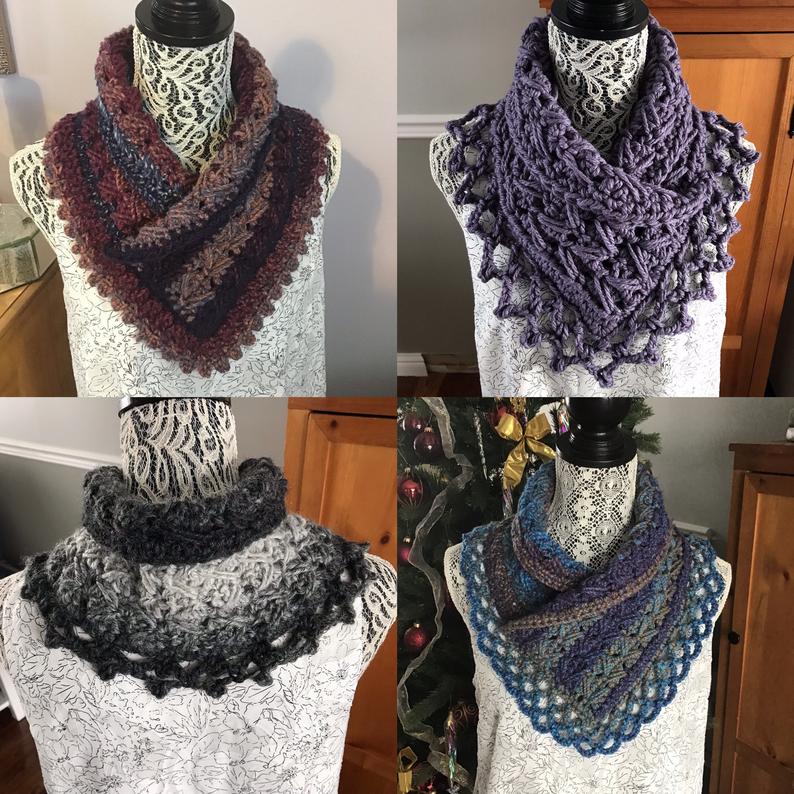 Chloe Neck Warmer crochet pattern 1 Chloe Neck Warmer