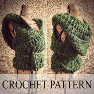 Crochet Chunky Bulky Wrap Vest